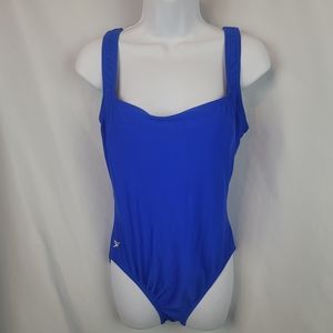 Speedo Blue One Piece Swimsuit